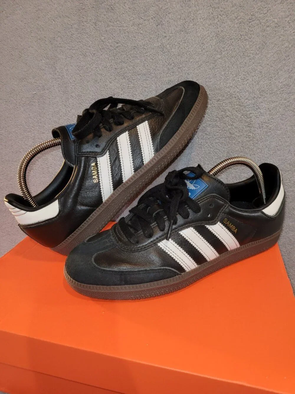 Adidas Samba ADV Men's Size 8 Originals Black White Gum Sneakers IE3100 (#2351)